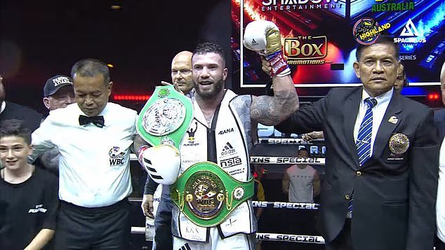 Sam Abdulrahim is world boxing champion after his victory on Thursday evening