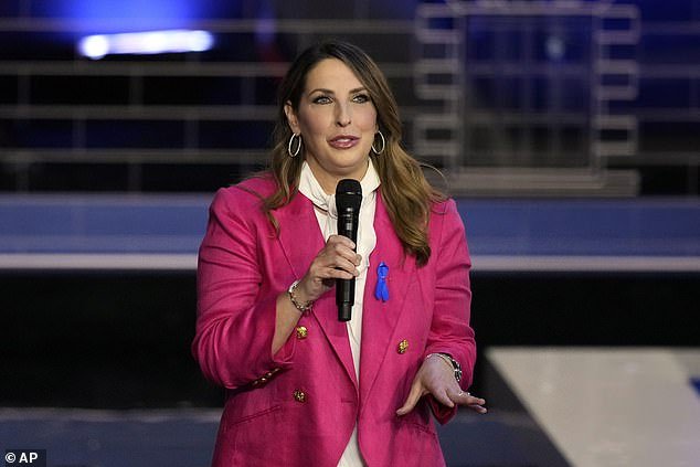 NBC News is already planning to drop ex-RNC chair Ronna McDaniel (pictured) as a contributor after backlash from within the network