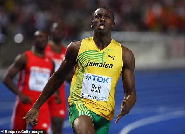 Usain Bolt ran the 100 meters in just 9.58 seconds at the 2009 World Championships in Berlin