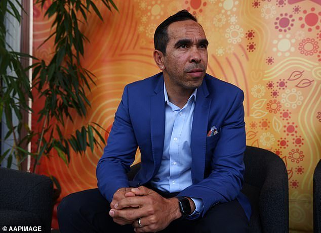 AFL great Eddie Betts (pictured last September) shared footage of the incident on his Instagram page on Thursday evening, writing: 'We're not even safe in our own house'