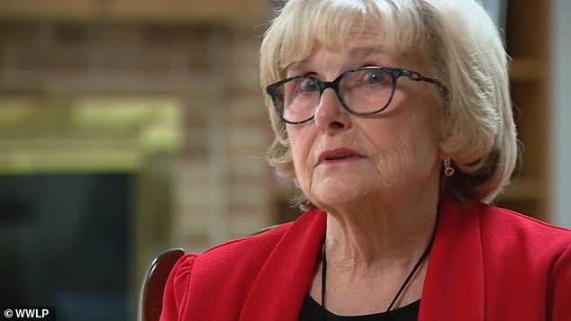 Retired grandmother Nancy Peter (pictured) said she owed $108,000 in student debt almost 40 years after she went to college
