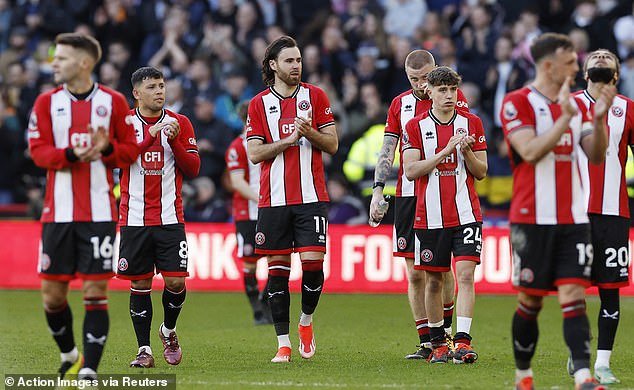 It would have been a much-needed three points for the Blades, who sit in twentieth place