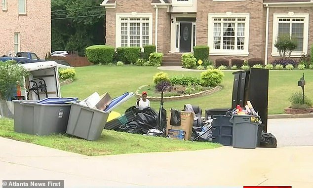 A squatter with a long criminal history was evicted from a $500,000 Atlanta-area home after moving in while the home's owner, an Army officer, was on active duty