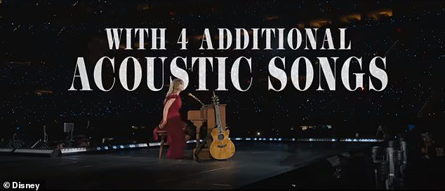 Swift already announced on February 7 that her 2020 song Cardigan will be included, so there's one more acoustic song yet to be revealed