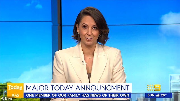 Brooke announced her shock resignation from the Today Show in an emotional announcement live on Friday morning