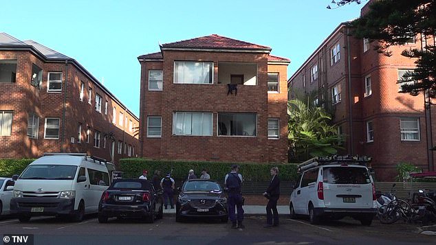 An electrician has tragically died in a horror work accident in Manly (scene pictured)