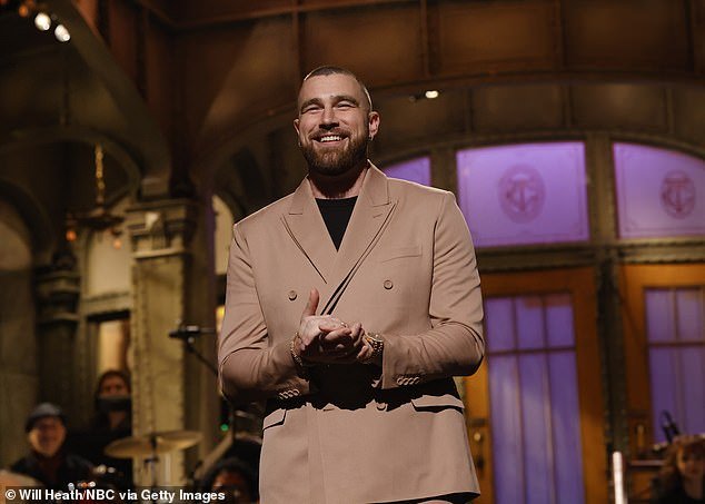 Travis Kelce is set to host Saturday Night Live after the second of his three Super Bowl wins