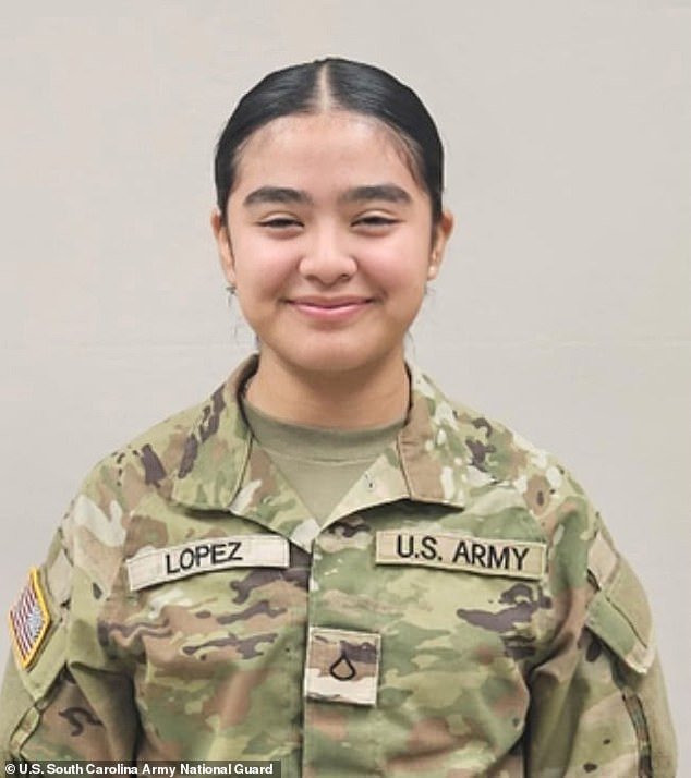 Authorities identified 19-year-old Spc.  Kristal Lopez as one of two victims of a fatal car crash in Union, South Carolina