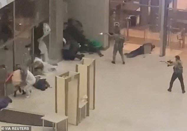 Security footage captured four Isis-K terrorists massacring 143 people at Moscow's Crocus City Theater earlier this month in Europe's deadliest terror attack in two decades