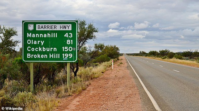 The incident happened on the Barrier Highway near Ucolta in South Australia at 3pm on Friday when police attempted to stop the vehicle.