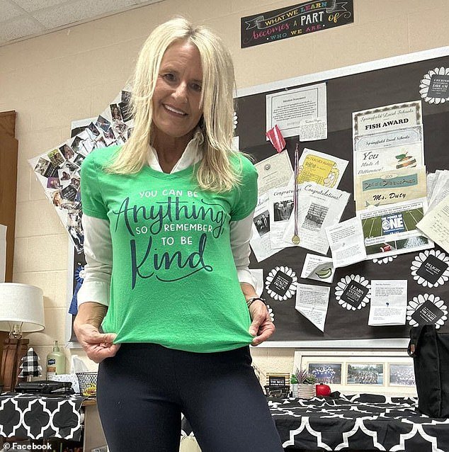 Jennifer Ruziscka, 50, has resigned as an English teacher at Springfield High School after being placed on administrative leave for managing OnlyFans and Fansly accounts