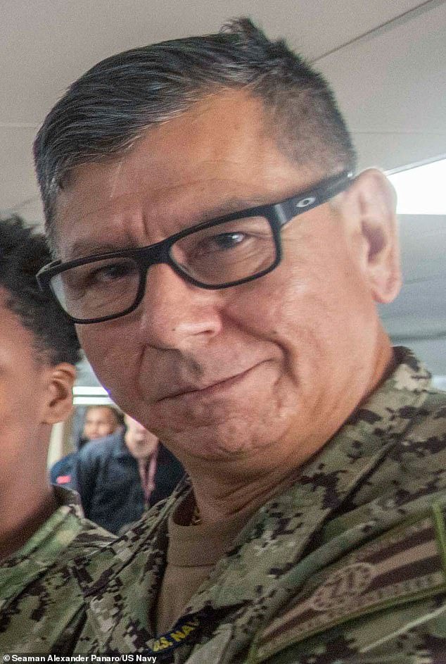 A Navy lieutenant commander, Lucas Martinez, 61, has been arrested on charges that he paid $200 to have sex with a 14-year-old boy he met on a hookup site called Sniffies