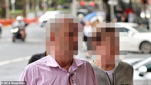 William's foster mother and foster father (pictured together) appeared in Sydney's Downing Center Local Court on Wednesday where they were convicted of a raft of offenses