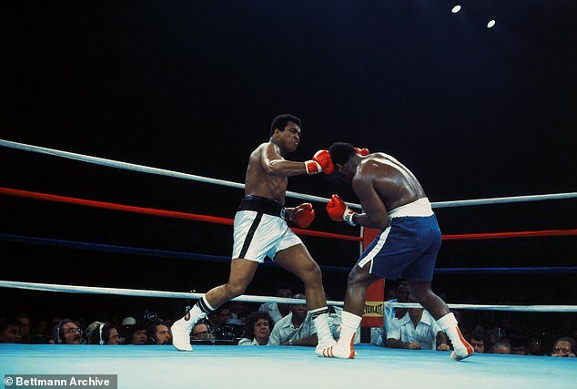 The fight between then heavyweight champion Ali and Joe Frazier is one of the best in boxing