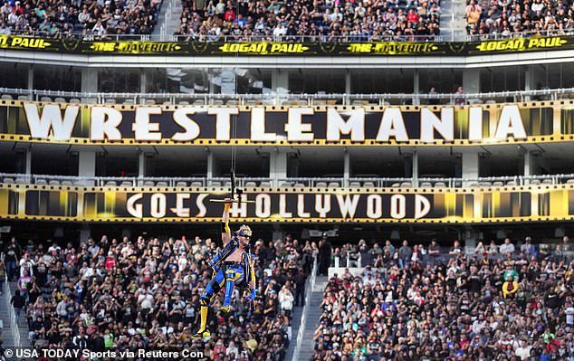 WrestleMania is WWE's biggest annual show and has taken place in a huge stadium since 2007