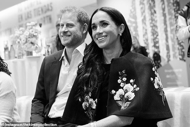 In love: Harry and Meghan helped organize the exclusive bash in honor of The Kinsey African American Art and History Collection last month