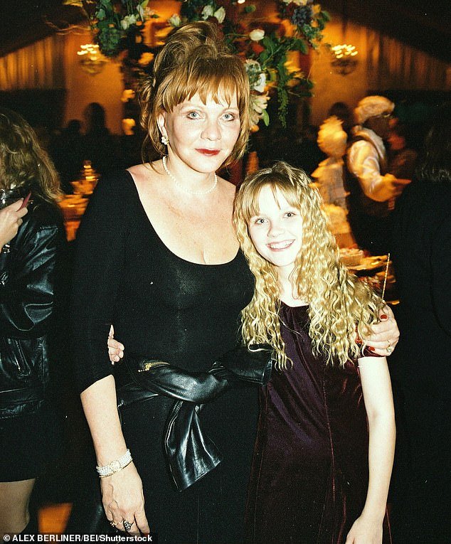 Dunst with her mother Inez at the Los Angeles premiere of Interview With The Vampire in 1994