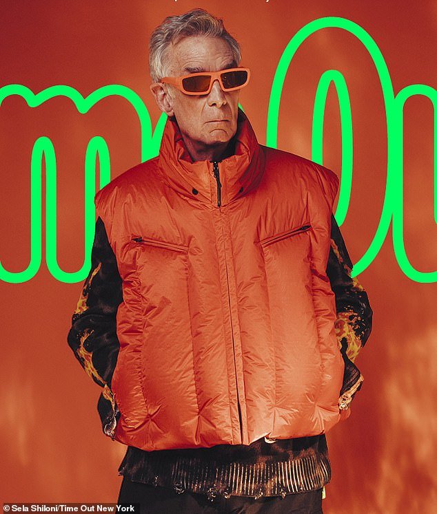 “The Eclipse is Nye,” read the cover headline, with the iconic scientist sporting a vibrant orange puffer vest, sleek matching sunglasses and loose cargo pants