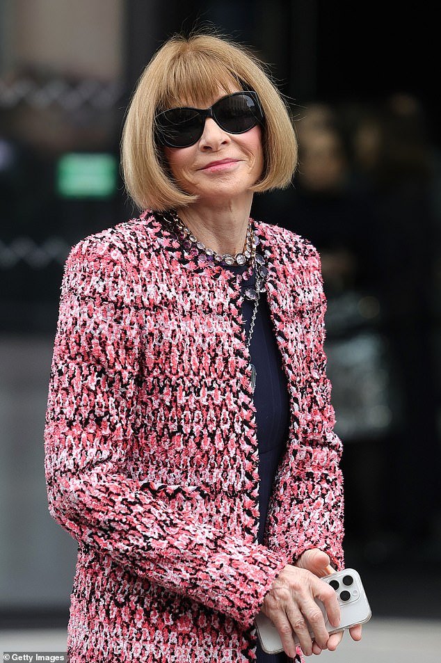 Sharon also said: 'Who loves Anna Wintour?  I think she's the C-word