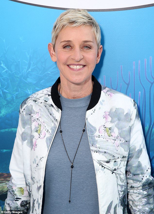 Sharon looked disgusted when Ellen DeGeneres' name was mentioned