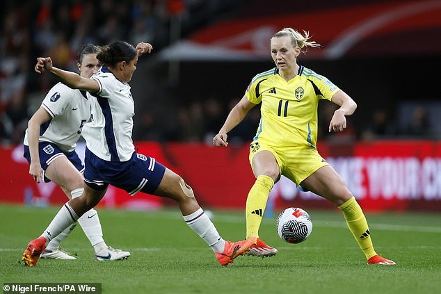 Eight members of the Swedish squad, including Stina Blackstenius, currently play in the WSL