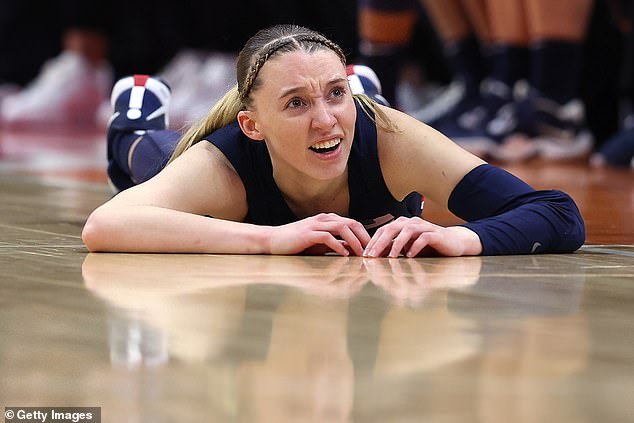 UConn's Paige Bueckers scored 17 points, but it wasn't enough for the Huskies to win