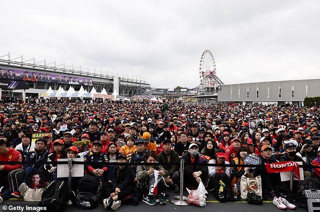 Fans were out in full force to catch a glimpse of their favorite stars as F1 graced Suzuka once again