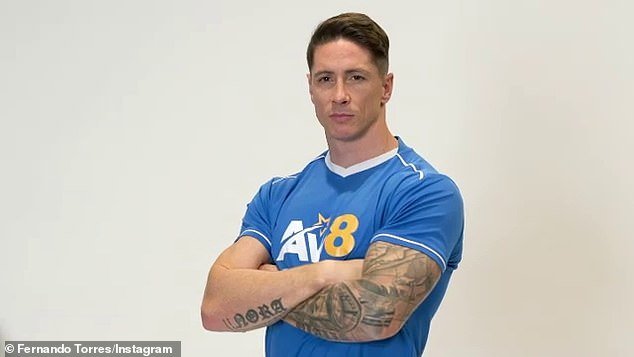 Torres showed off his new physique in an advertisement for Asian casino website AW8, in 2021