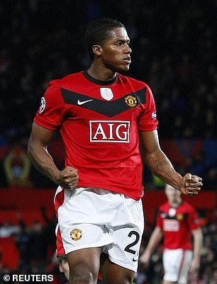 Antonio Valencia was a skinny winger in his early days at Manchester United