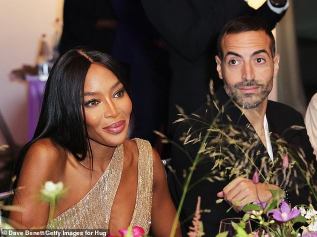 During a special birthday event held for Naomi in France last year, Mohammed was seen standing close to the birthday boy that evening (pictured)
