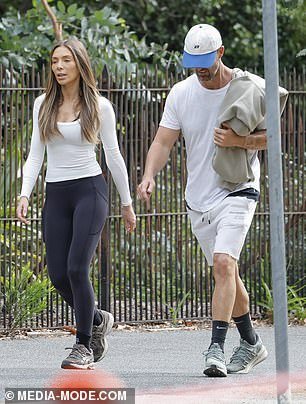 The fitness-loving couple is often spotted walking together