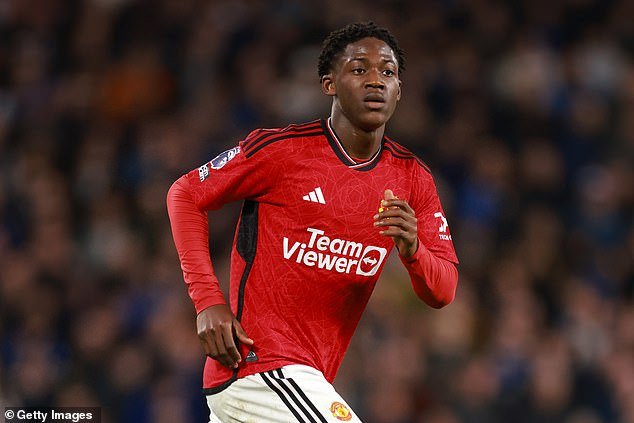 The 19-year-old could be a useful option for United alongside Kobbie Mainoo
