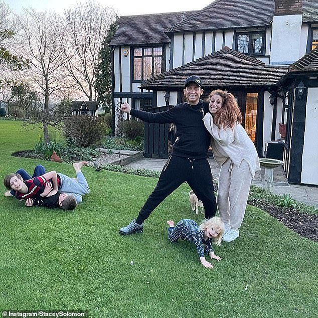 Stacey, husband Joe Swash and their family, which now includes five children, moved into the £1.3million home in Essex, which she nicknamed Pickle Cottage, in 2022, and the couple even tied the knot there that same year .