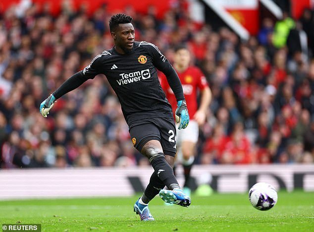 It's not the first time Onana has only had Vaseline on his gloves, but it was a notable topic of conversation