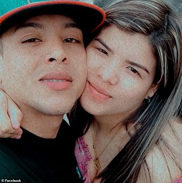 Moreno was arrested on March 29, about two years after he and his wife Vernonia Torres (pictured) illegally crossed into the US through the southern border in Eagle Pass, Texas, in April 2022.