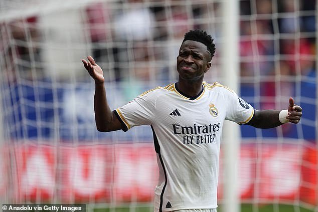 Real Madrid hopes Vinicius Junior can perform better against Man City this season