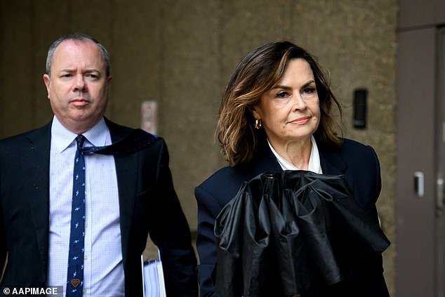 The defamation suit related to an interview Lisa Wilkinson (pictured) did with Brittany Higgins in February 2021