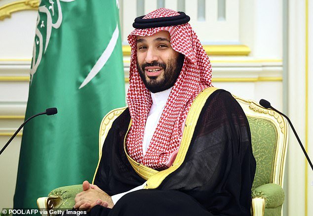 NEOM was first announced in 2017, when Crown Prince Mohammed bin Salman (pictured) gave a presentation on The Line in July 2022