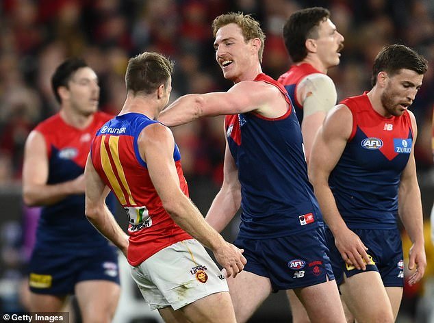 The Melbourne star has been targeted by Brisbane players for his emotional response