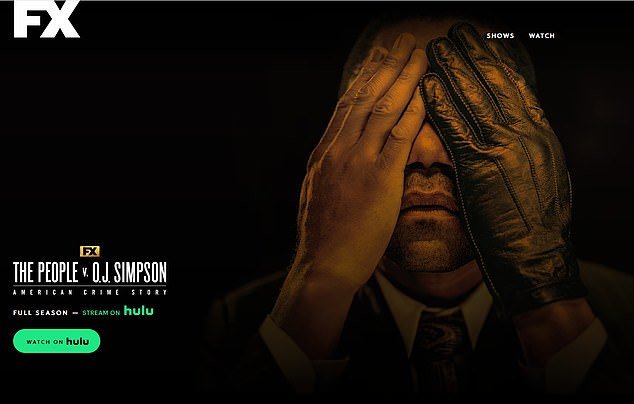 The People Vs OJ Simpson is free for Hulu (above) and Disney Plus subscribers
