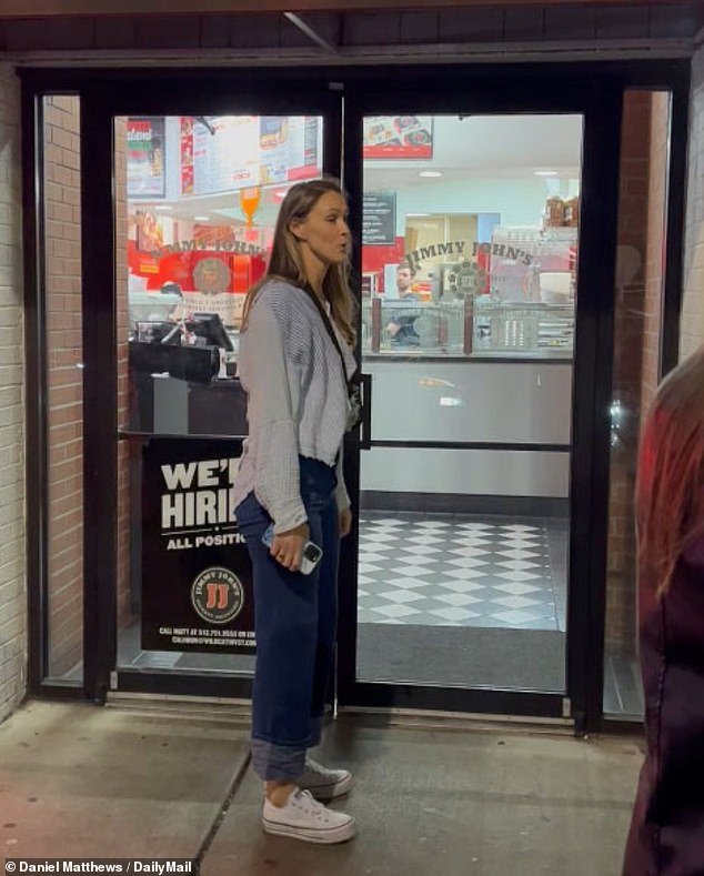 “He just wants a roast beef sandwich,” Kylie says when she realizes Jimmy John's is closed
