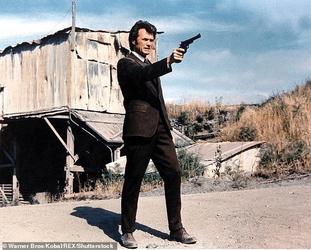 The success of his Dollars trilogy with Sergio Leone led to bigger roles, such as in 1971's Dirty Harry (pictured), and that year he made his directorial debut with Play Misty For Me.