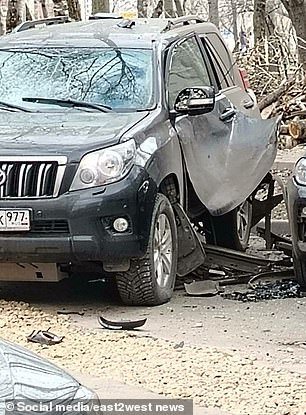 Prozorov was injured after the attack.  His car was mangled in the explosion, but reports say his life was not threatened