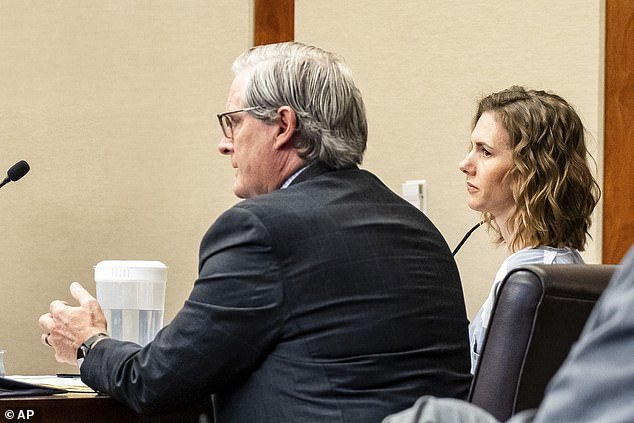 Defendant Ruby Franke looks on during the court hearing on Tuesday, February 20, 2024 in St. George, Utah