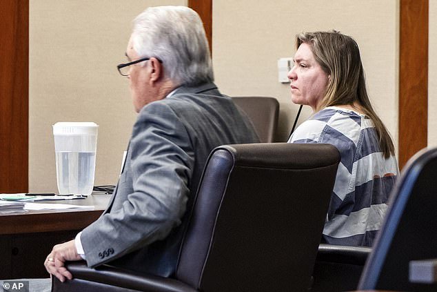 Defendant Jodi Hildebrandt looks on during the court hearing on Tuesday, February 20, 2024 in St. George, Utah