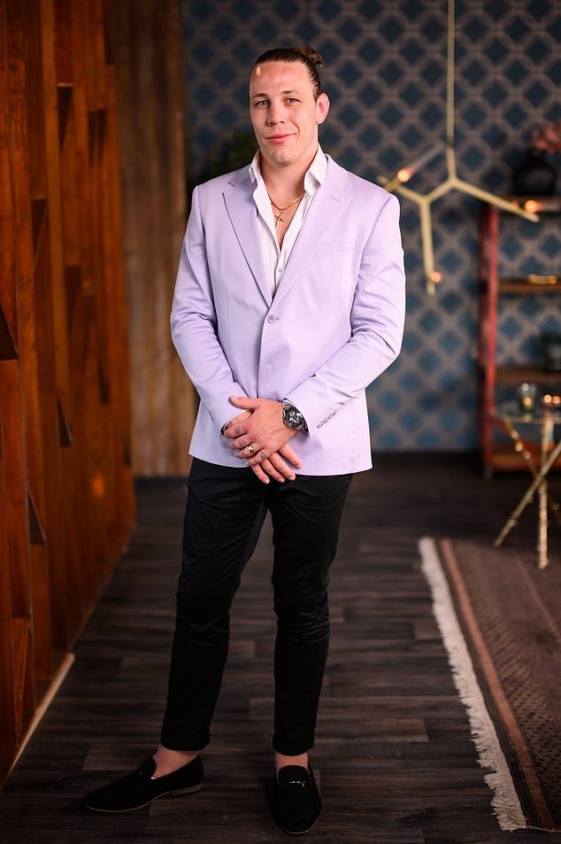 “Jono tries to blame his friend Jayden, but unfortunately that doesn't sit well with him,” Lauren said.  “He has gone out of his way to not only throw mud at me himself, but also enlist the help of current and former MAFS participants to do the dirty work for him.”  In the photo: Jayden Eynaud