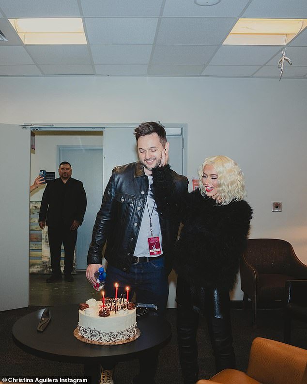 The MasterClass manager turned 39 on April 5, while his 43-year-old fiancée Aguilera shared photos from the couple's birthday party in Sin City