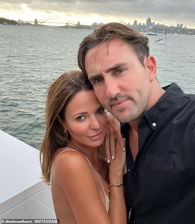 Dina was previously in a relationship with Max Shepherd, 30, but in June last year it emerged that they had split after four and a half years together.  Pictured