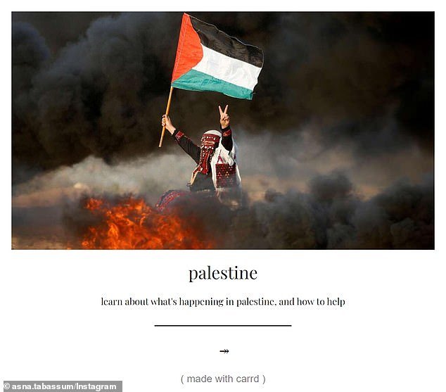 A link from Asna Tabassum leads to a website with various anti-Semitic sentiments