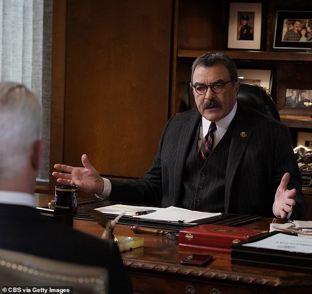 Selleck plans to relax and travel when the curtain falls on the final episode of his hit cop show Blue Bloods.  The actor's 13-year run on the CBS series is coming to an end later this year